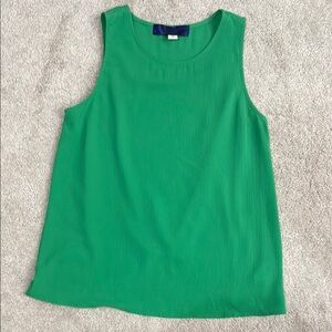 Vibrant Green Sleeveless Tank Top